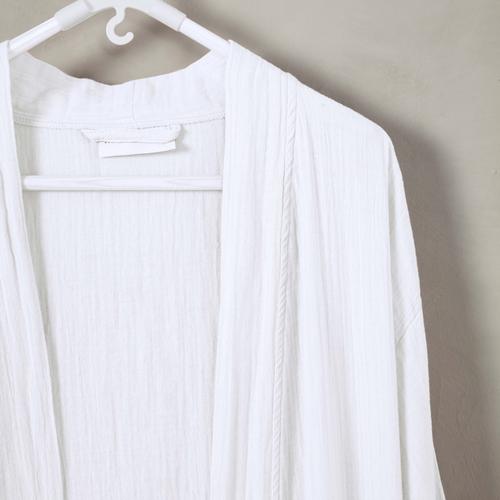  MÜSLİN BORNOZ ERKEK BEYAZ