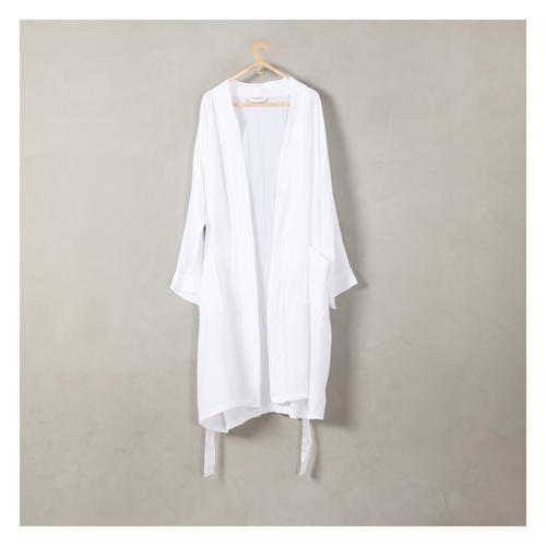  MÜSLİN BORNOZ ERKEK BEYAZ