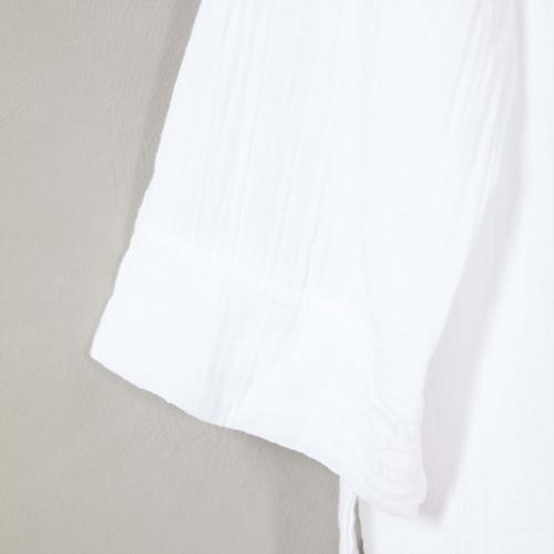  MÜSLİN BORNOZ KADIN BEYAZ