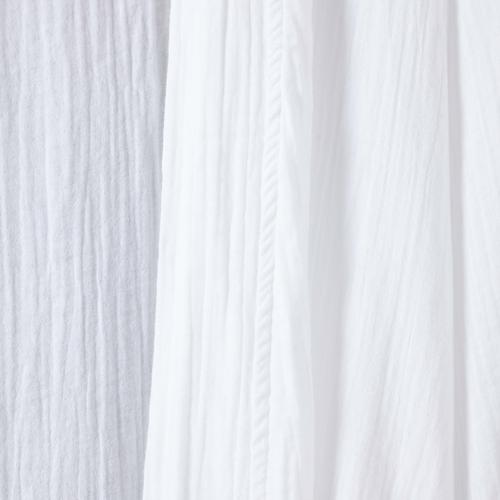  MÜSLİN BORNOZ KADIN BEYAZ