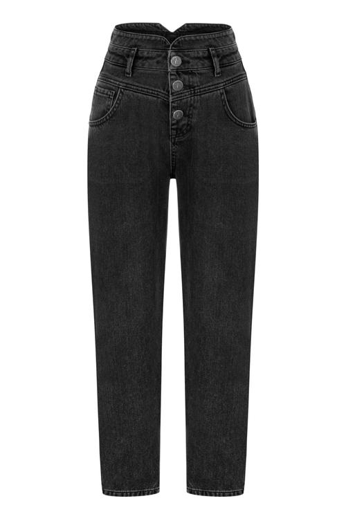  YÜKSEK BEL STRAIGHT FIT JEAN PANTOLON