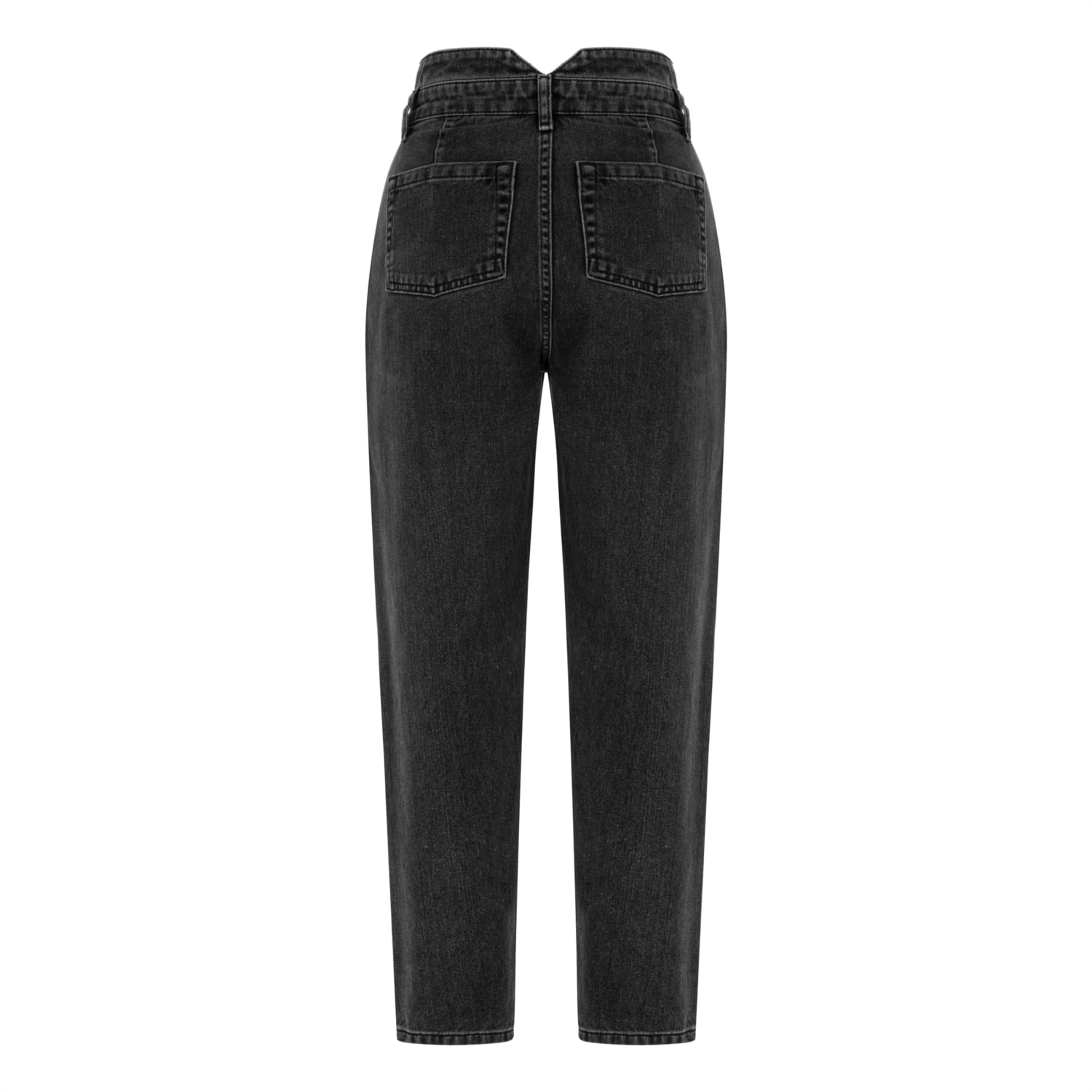 YÜKSEK BEL STRAIGHT FIT JEAN PANTOLON