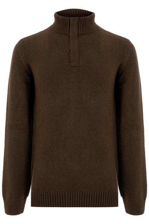  DİK YAKA TRİKO KAZAK