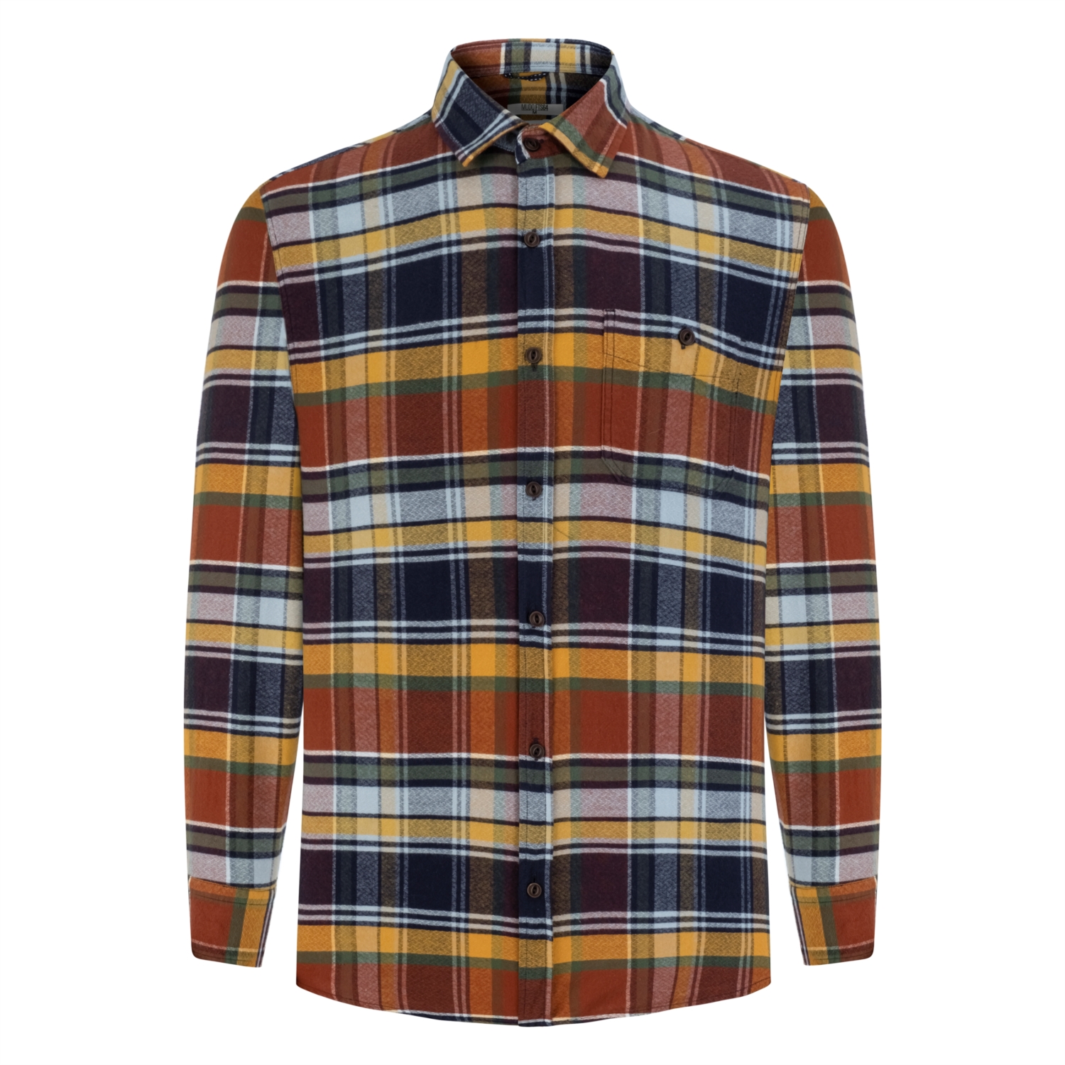 PAMUKLU EKOSELİ ODUNCU GÖMLEK