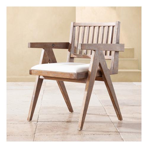  MARRONE KOLÇAKLI SANDALYE