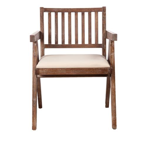  MARRONE KOLÇAKLI SANDALYE