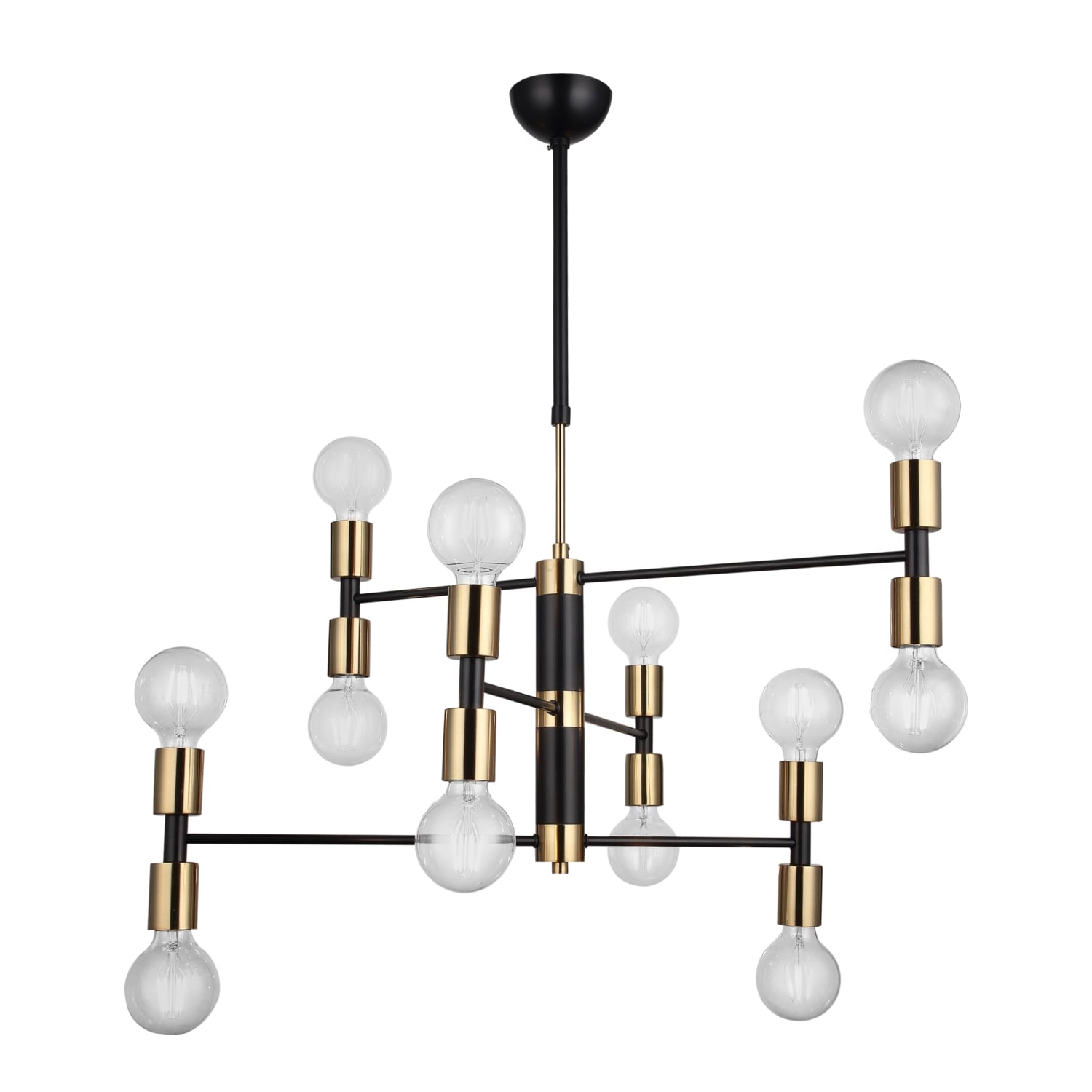 DRONE  12 Lİ SİYAH AVİZE