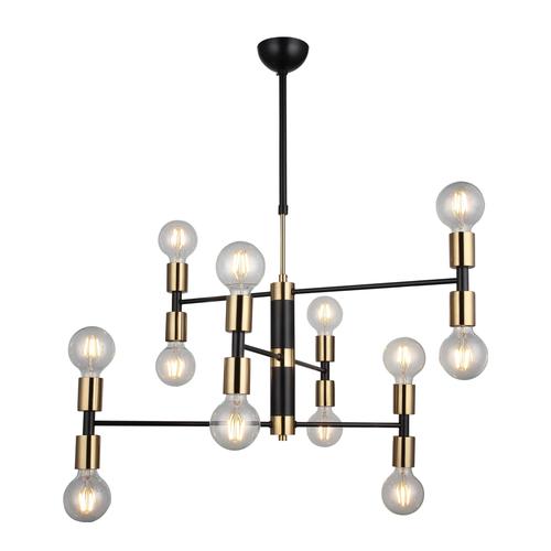  DRONE  12 Lİ SİYAH AVİZE