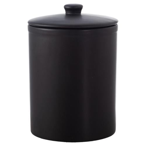 MAT SİYAH ÇÖP KOVASI 3 LT
