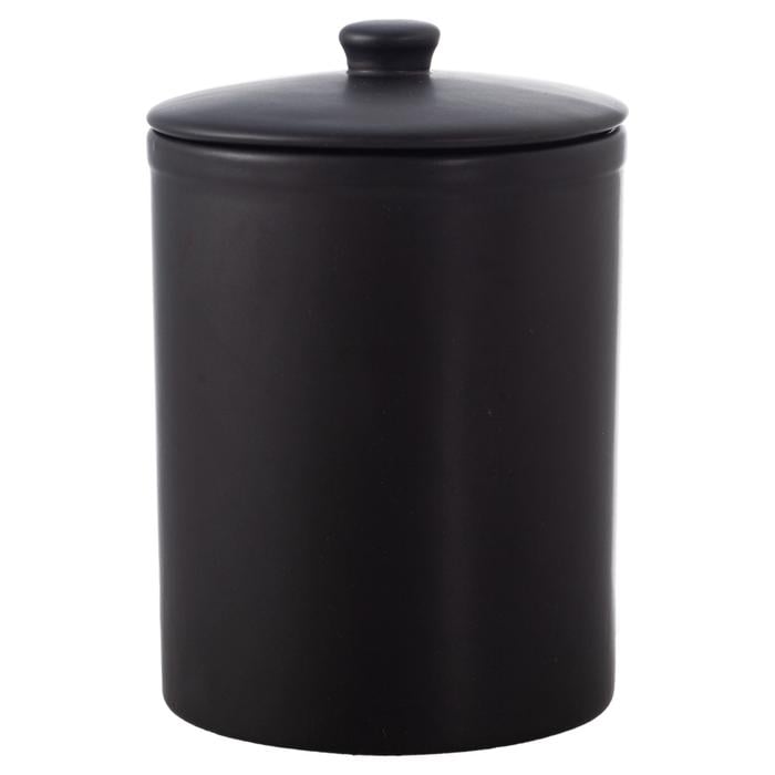 MAT SİYAH ÇÖP KOVASI 3 LT