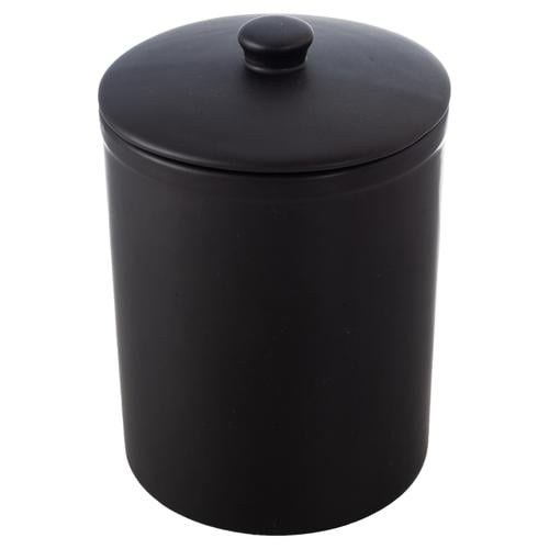 MAT SİYAH ÇÖP KOVASI 3 LT
