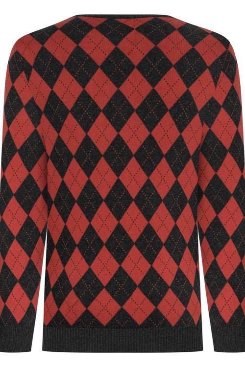  BAKLAVA DESENLİ TRİKO KAZAK