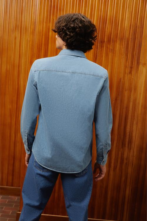  REGULAR FIT JEAN GÖMLEK