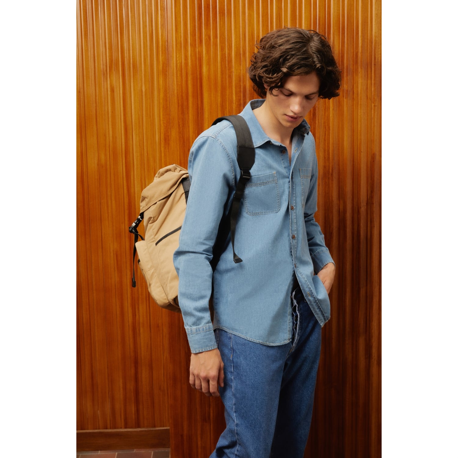 REGULAR FIT JEAN GÖMLEK