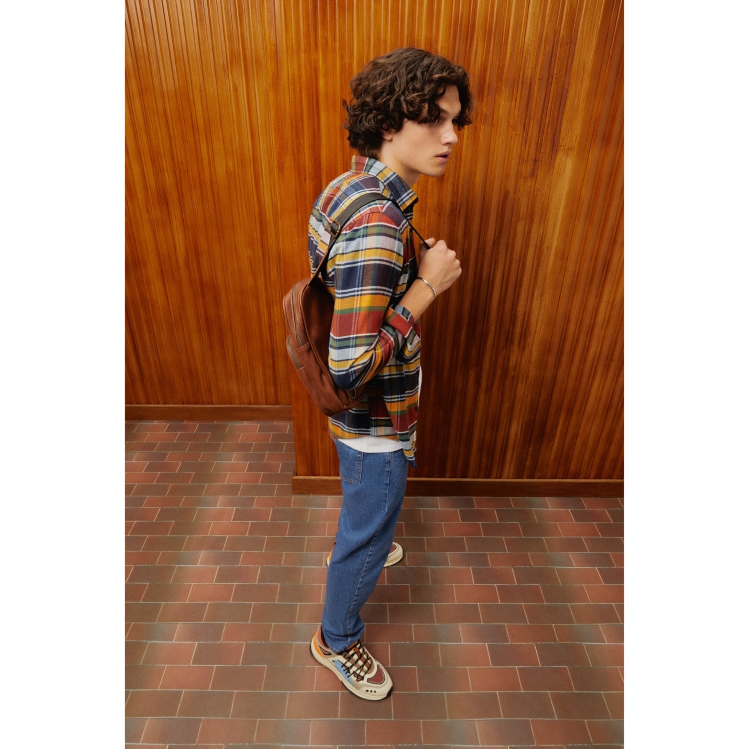 PAMUKLU EKOSELİ ODUNCU GÖMLEK