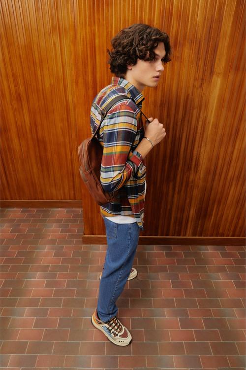  PAMUKLU EKOSELİ ODUNCU GÖMLEK