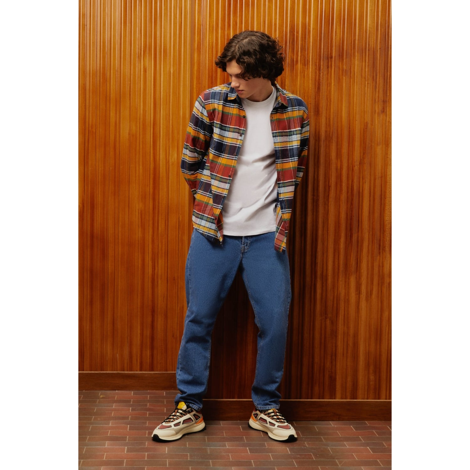 PAMUKLU EKOSELİ ODUNCU GÖMLEK