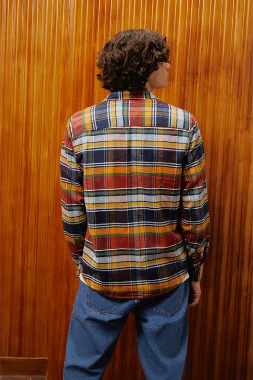  PAMUKLU EKOSELİ ODUNCU GÖMLEK