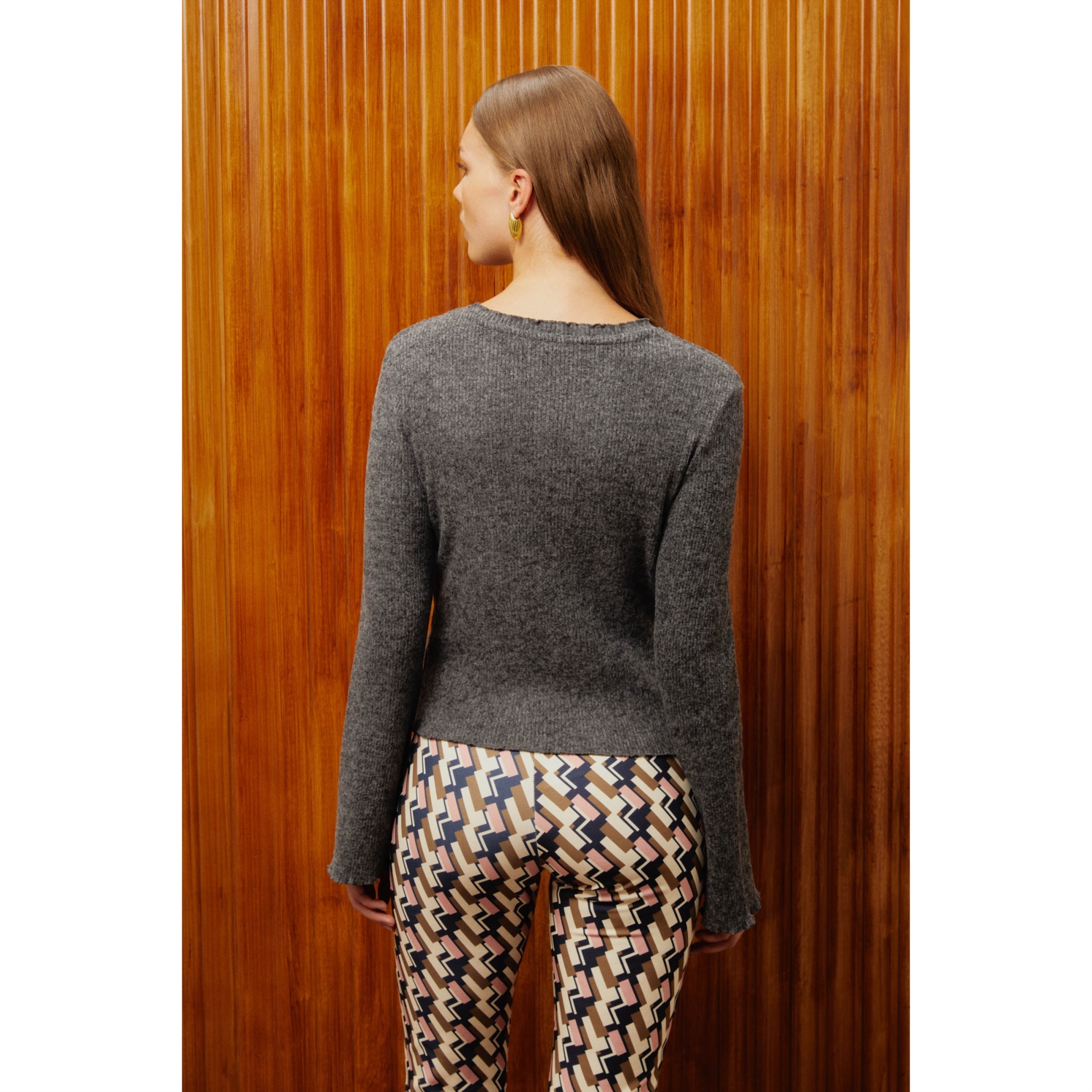 BİSİKLET YAKA BASIC BLUZ