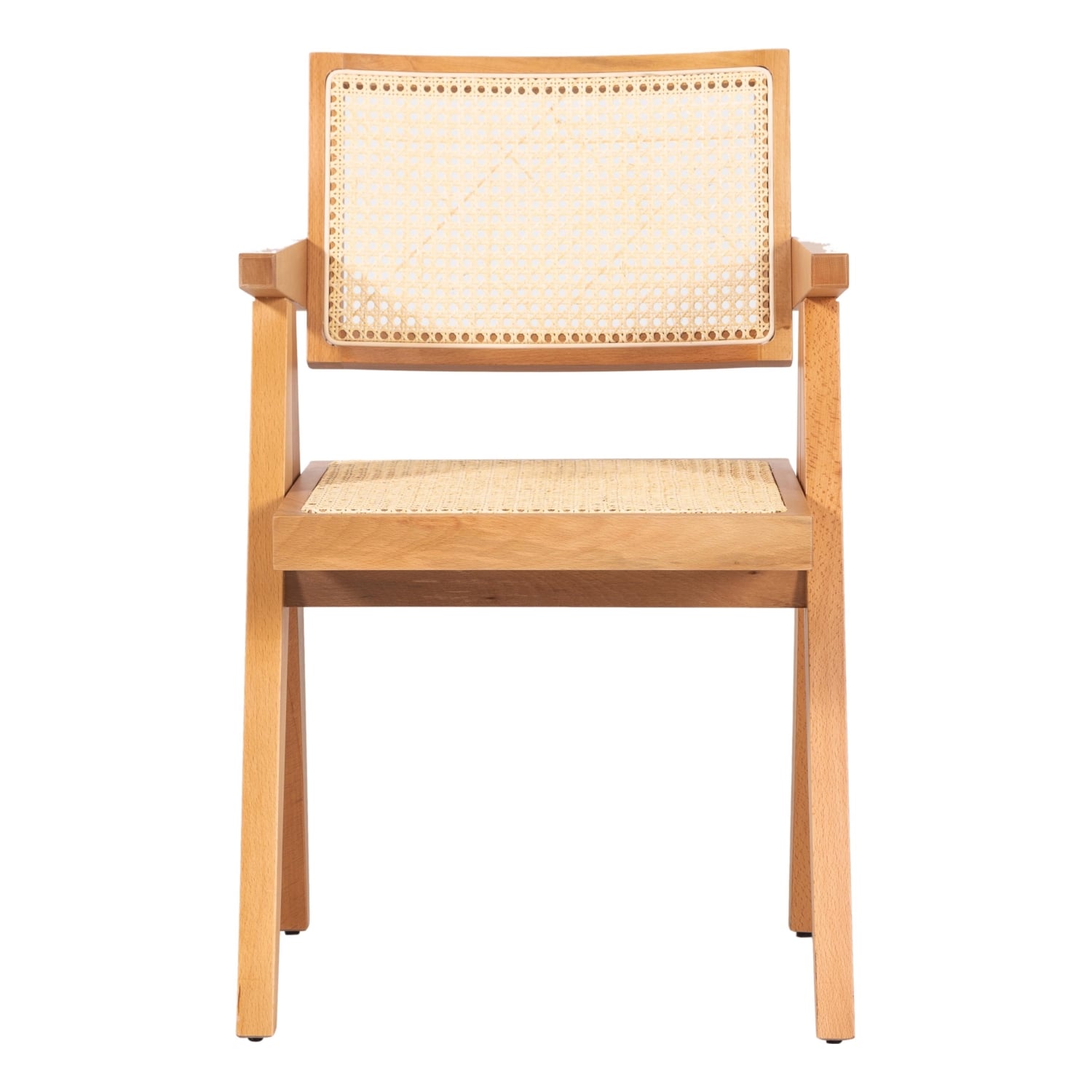 QUILE KOLÇAKLI SANDALYE  NATUREL