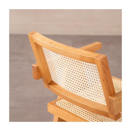  QUILE KOLÇAKLI SANDALYE  NATUREL