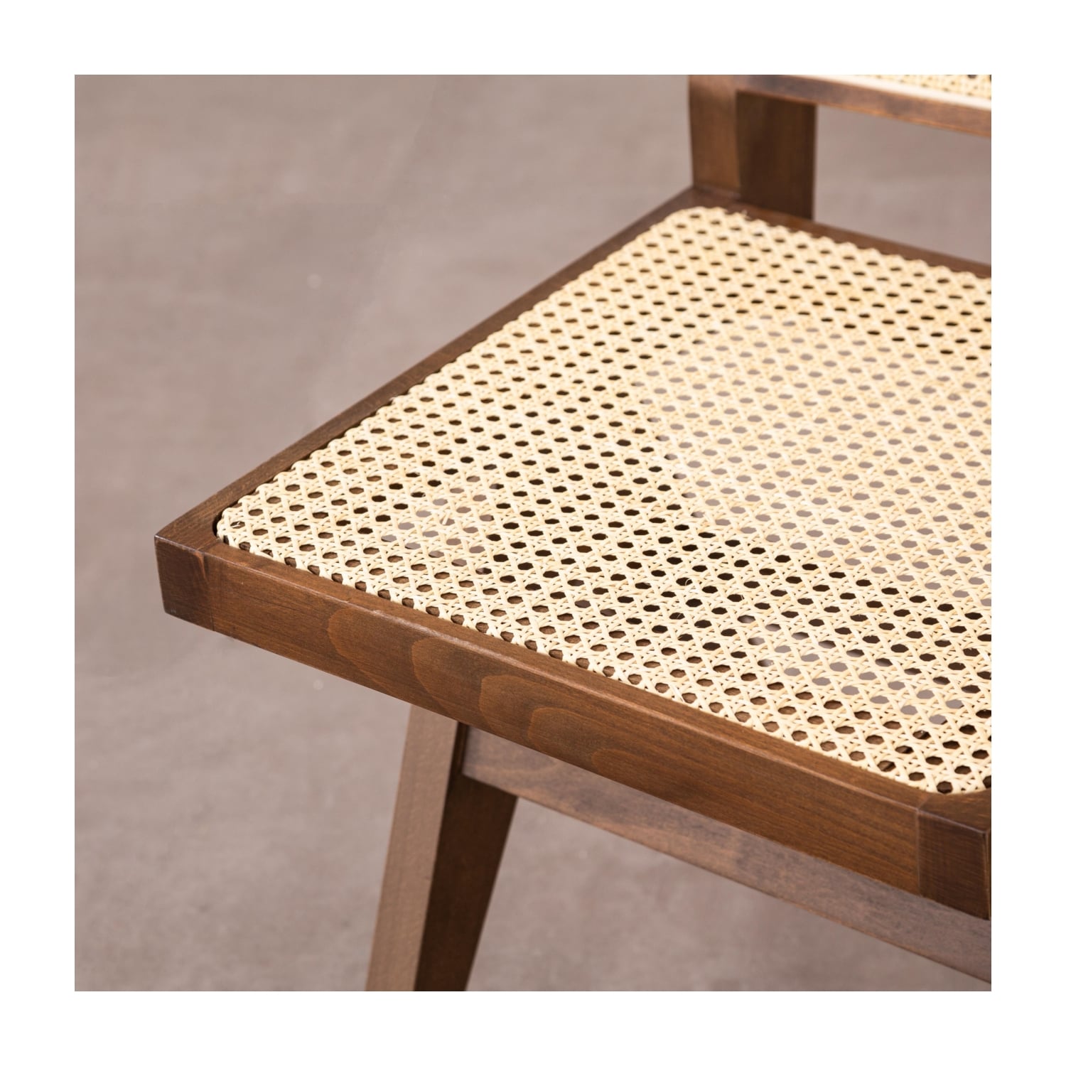 QUILE MASİF AHŞAP HAZERAN SANDALYE CEVİZ