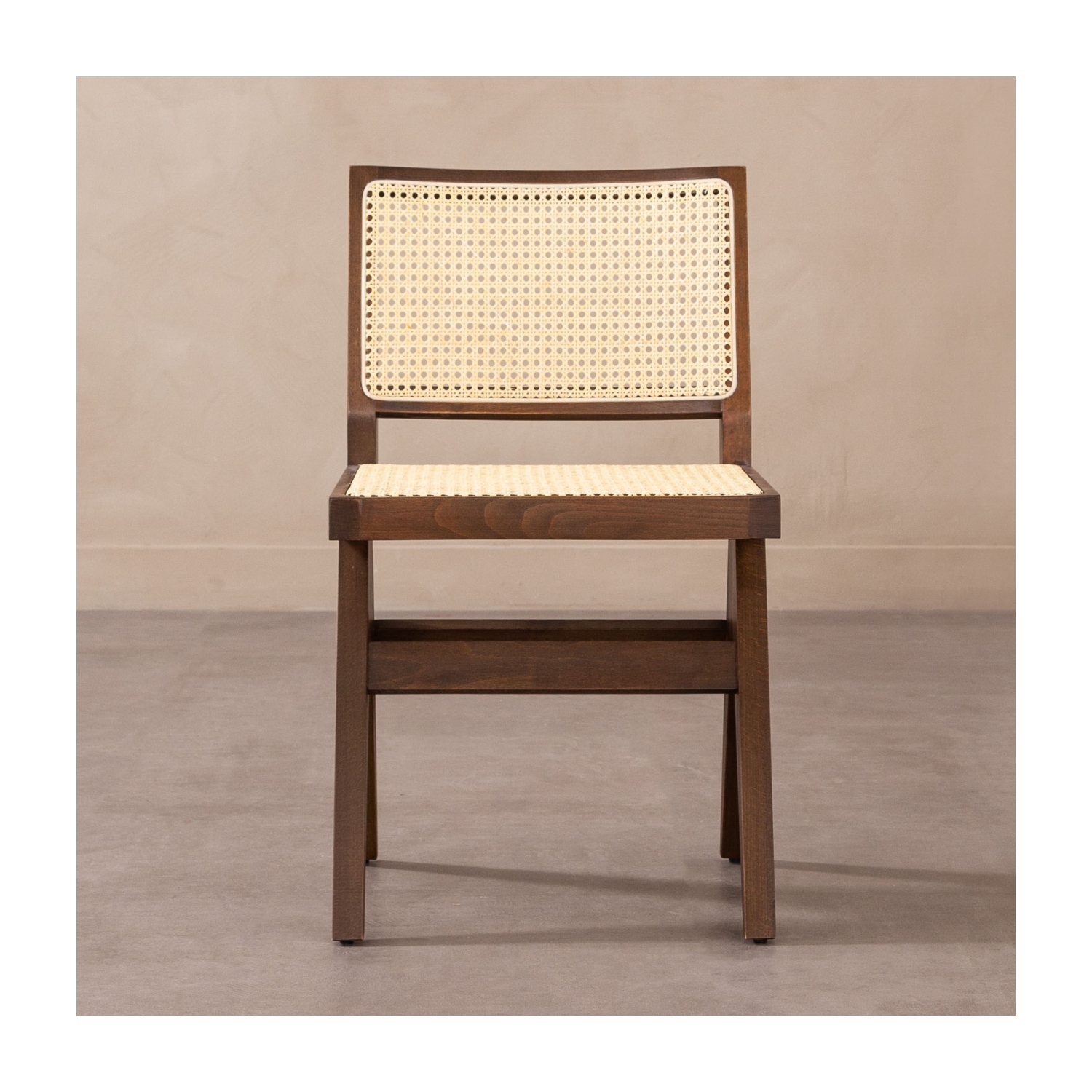 QUILE MASİF AHŞAP HAZERAN SANDALYE CEVİZ