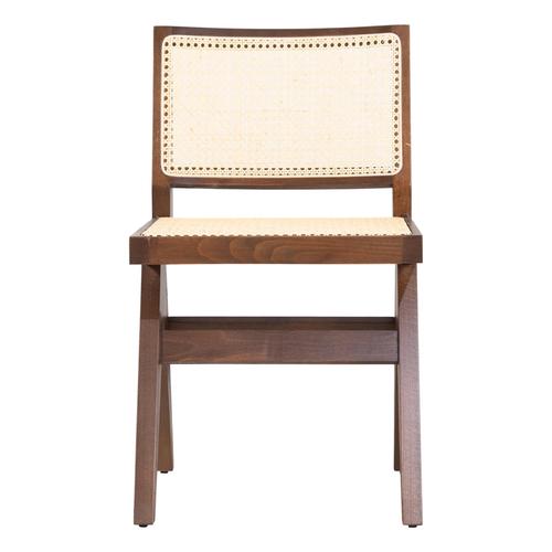  QUILE MASİF AHŞAP HAZERAN SANDALYE CEVİZ