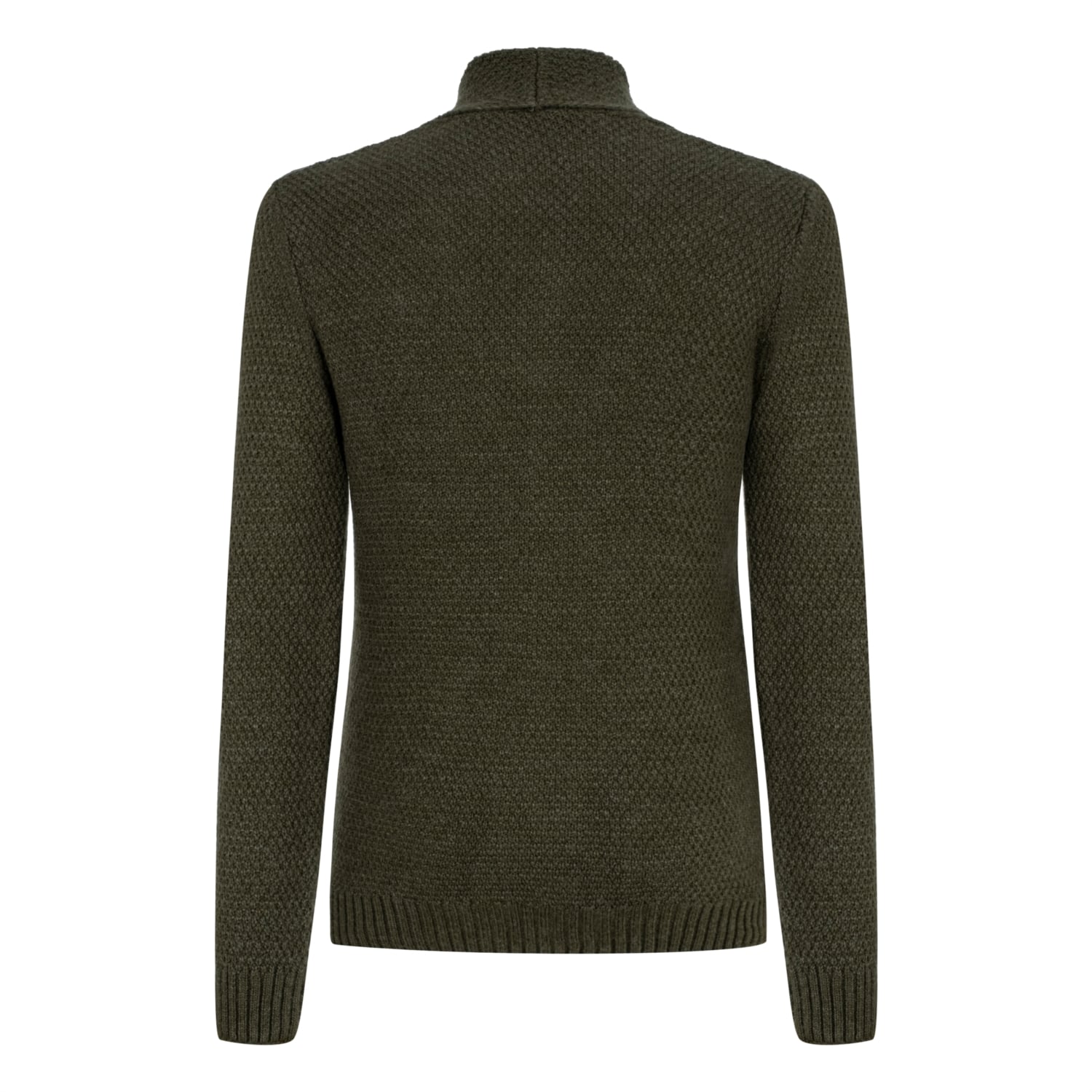 ŞAL YAKA SAÇ ÖRGÜLÜ UZUN KOLLU TRİKO HIRKA