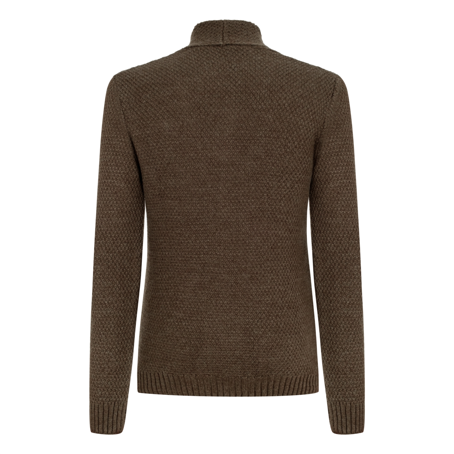 ŞAL YAKA SAÇ ÖRGÜLÜ UZUN KOLLU TRİKO HIRKA