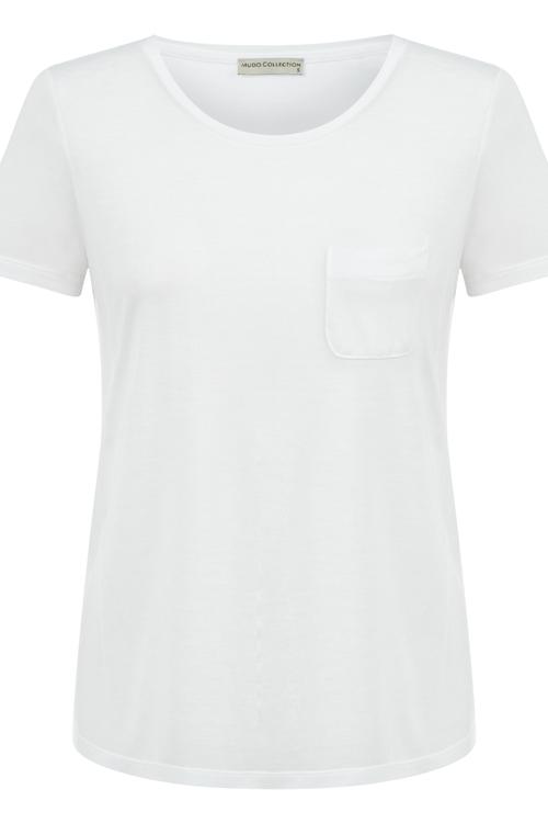  VİSKON KISA KOLLU BASIC T-SHIRT