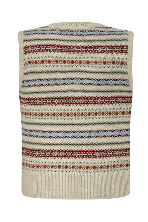  JAKARLI ETNİK V YAKA TRİKO SÜVETER