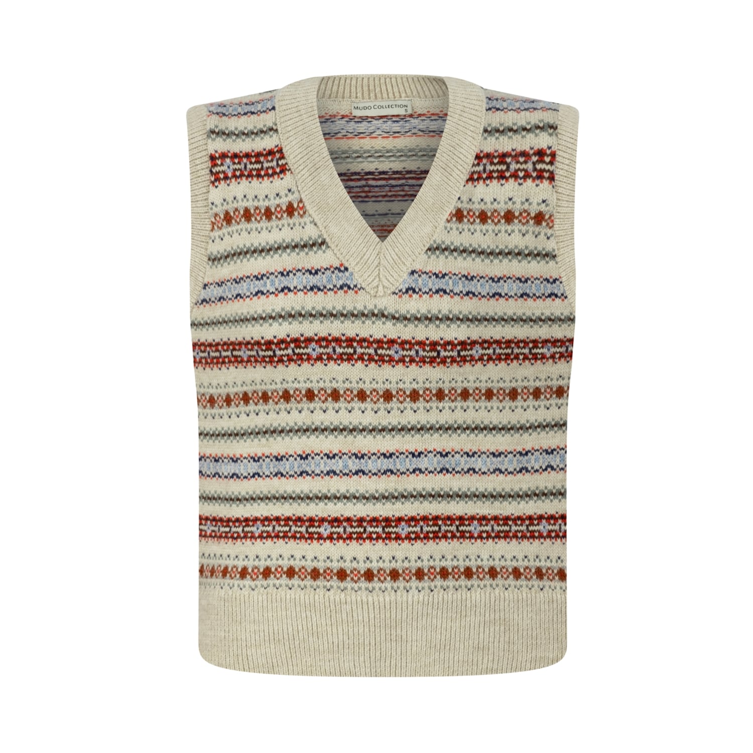 JAKARLI ETNİK V YAKA TRİKO SÜVETER