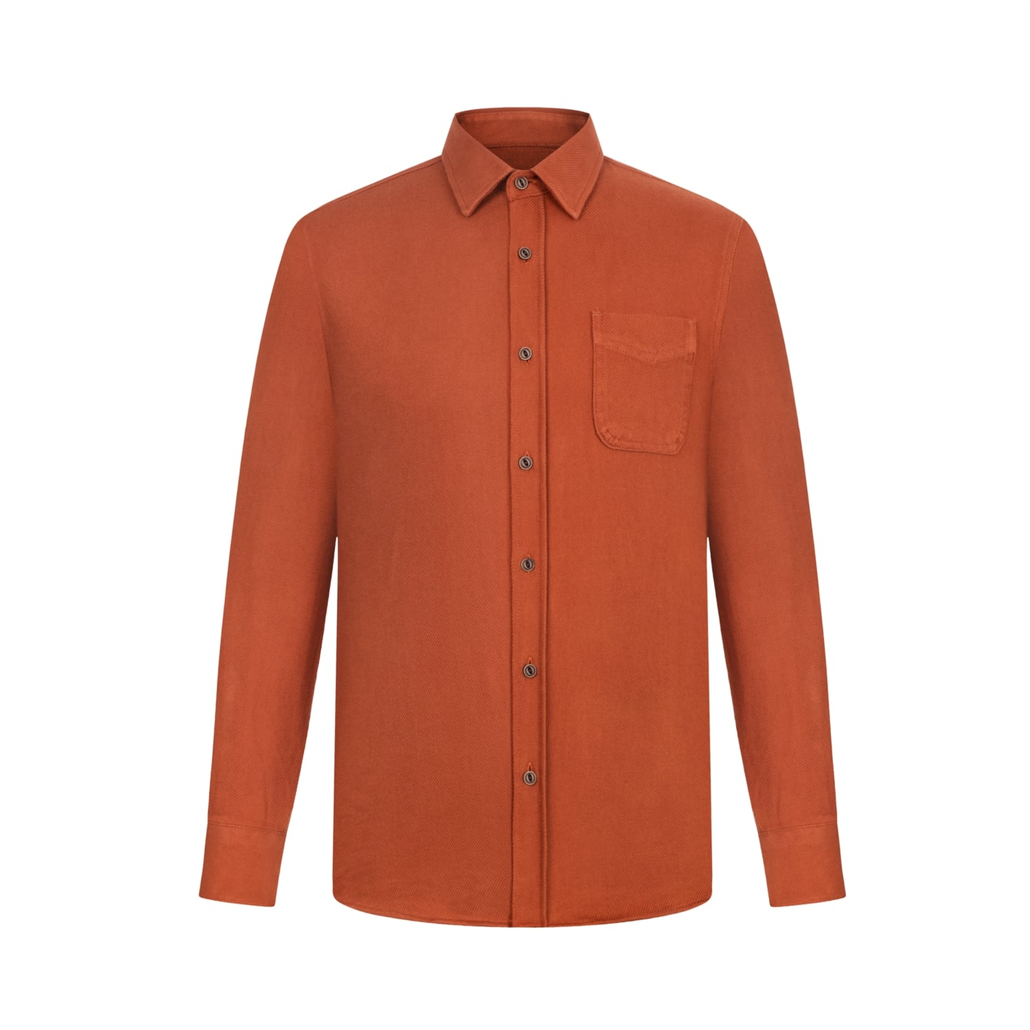 REGULAR FIT CEPLİ TWILL GÖMLEK