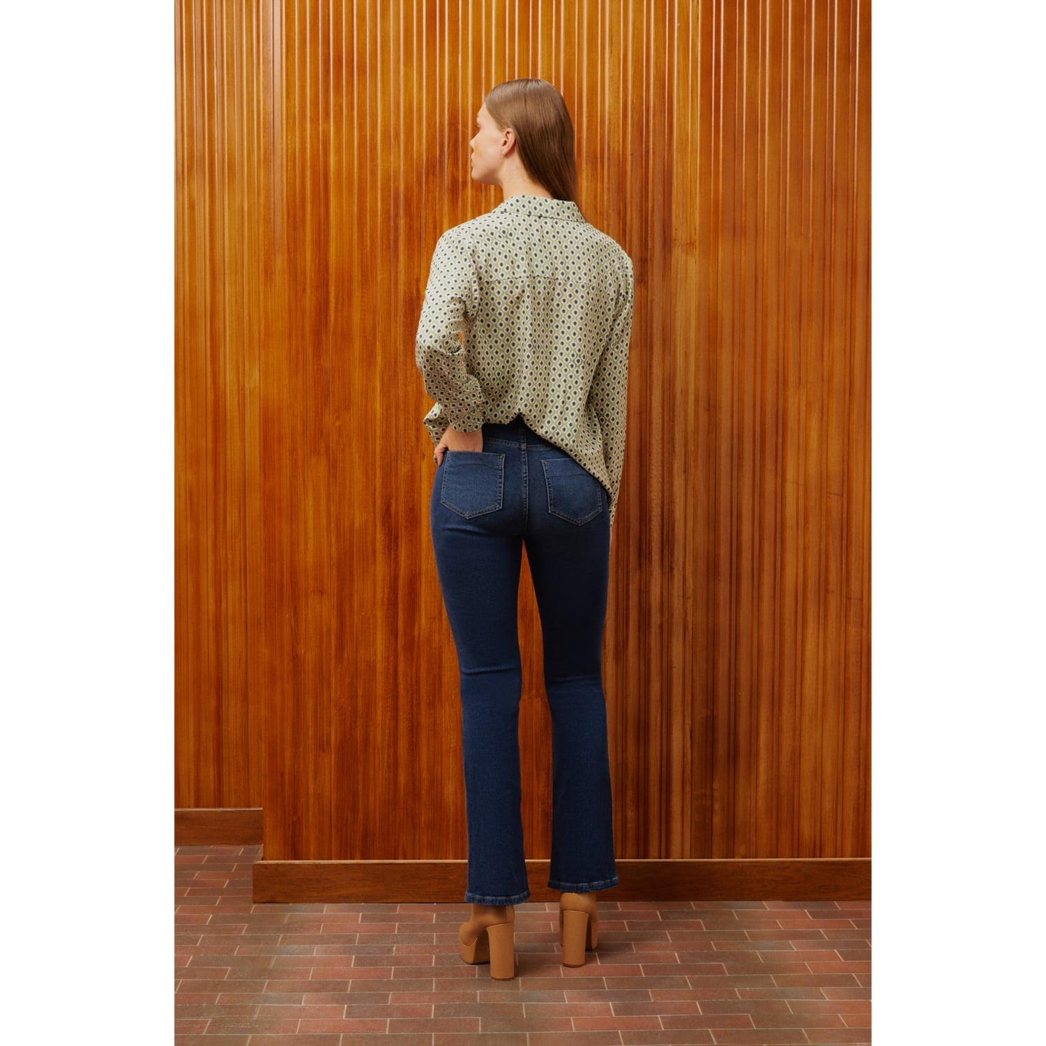 İSPANYOL PAÇA JEAN PANTOLON