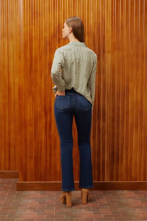  İSPANYOL PAÇA JEAN PANTOLON