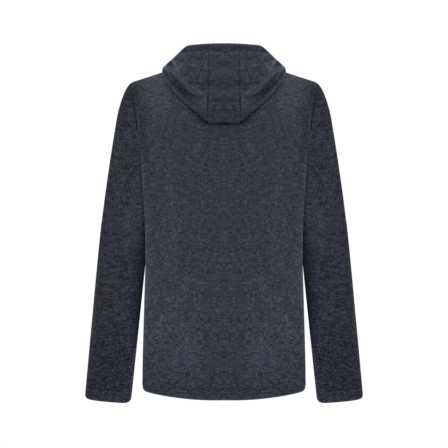 DOKULU KAPÜŞONLU SWEATSHIRT