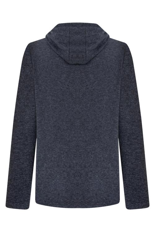  DOKULU KAPÜŞONLU SWEATSHIRT