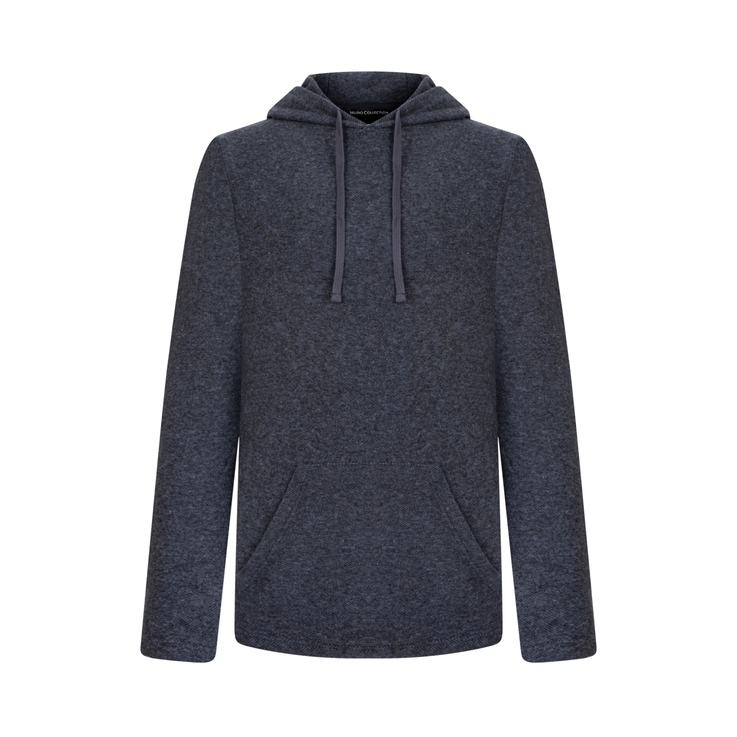 DOKULU KAPÜŞONLU SWEATSHIRT