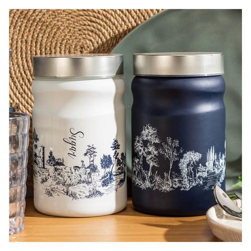  MEDITERRANEAN KAVANOZ-LACİVERT 1400CC SUGAR