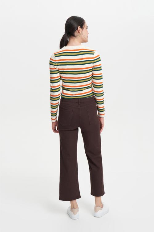  KISA İSPANYOL PAÇA JEAN PANTOLON