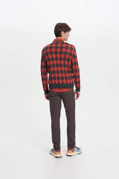  BAKLAVA DESENLİ TRİKO KAZAK