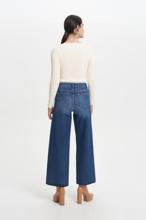  GENİŞ PAÇA JEAN PANTOLON