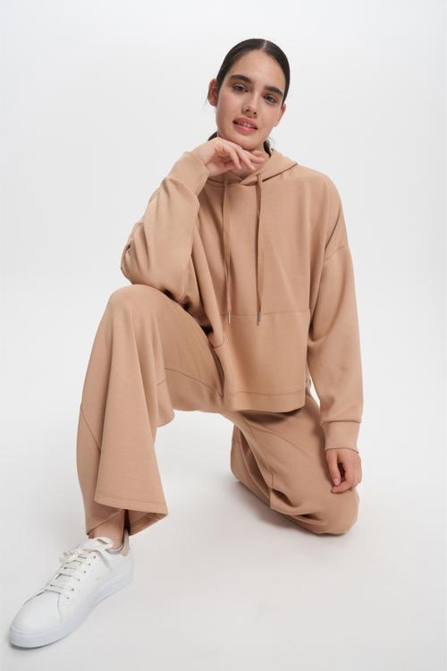  BELİ LASTİKLİ GENİŞ PAÇA EŞOFMAN ALTI