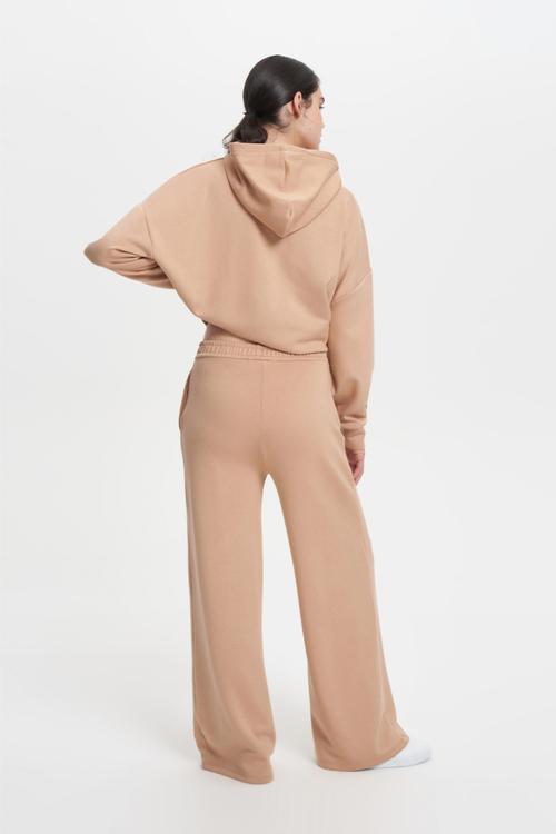  BELİ LASTİKLİ GENİŞ PAÇA EŞOFMAN ALTI