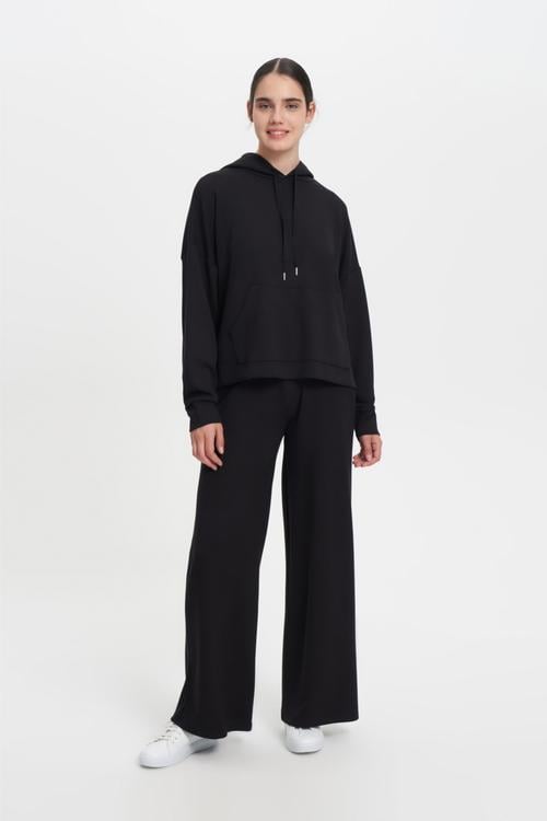  BELİ LASTİKLİ GENİŞ PAÇA EŞOFMAN ALTI