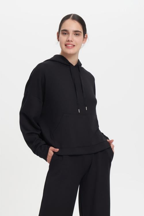  KAPÜŞONLU KANGURU CEPLİ SWEATSHIRT