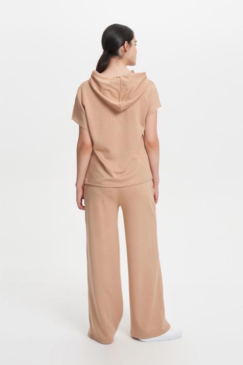  KISA KOLLU KAPÜŞONLU SWEATSHIRT