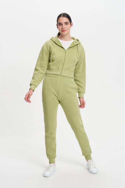  FERMUARLI KAPÜŞONLU SWEATSHIRT