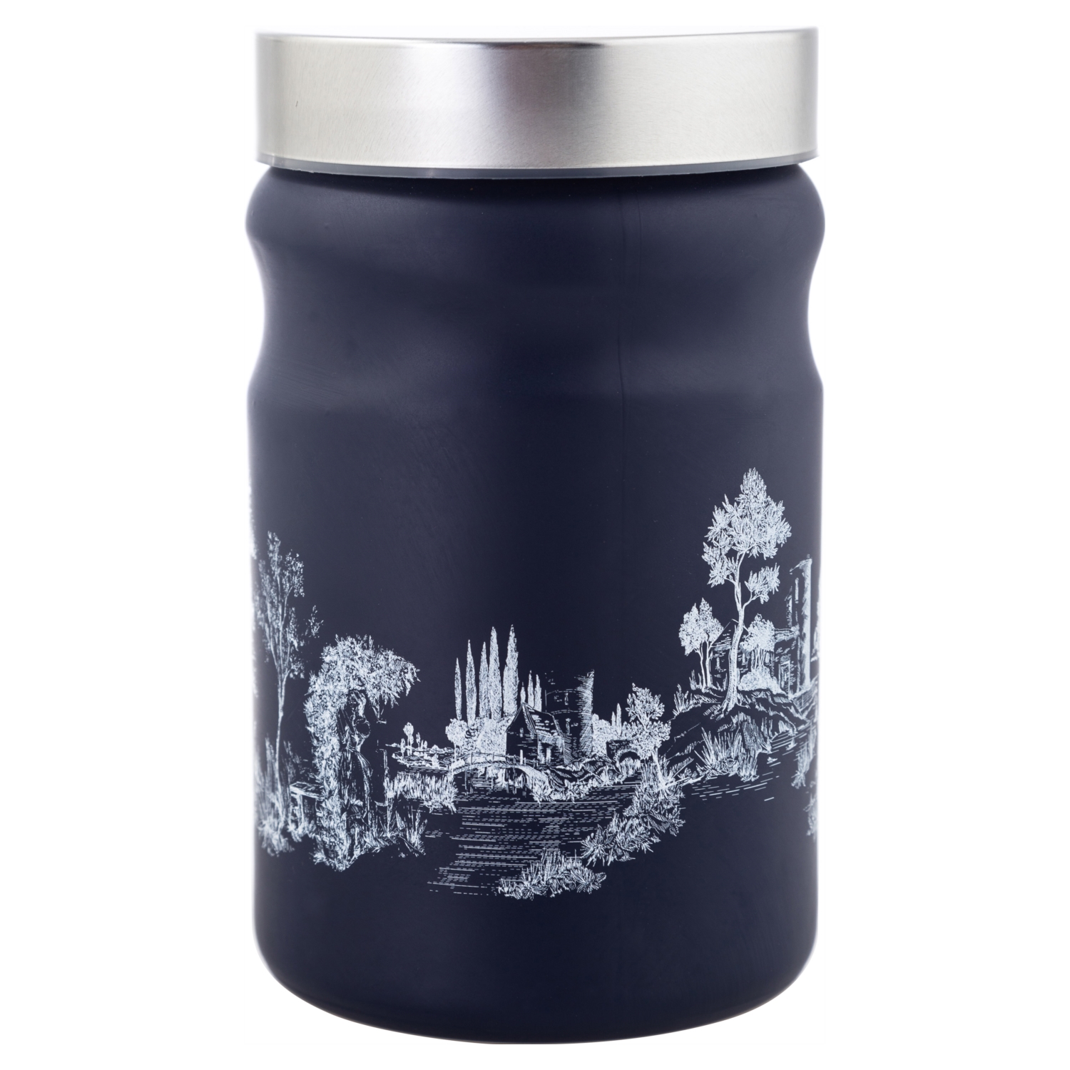 MEDITERRANEAN KAVANOZ-LACİVERT 1400CC SUGAR